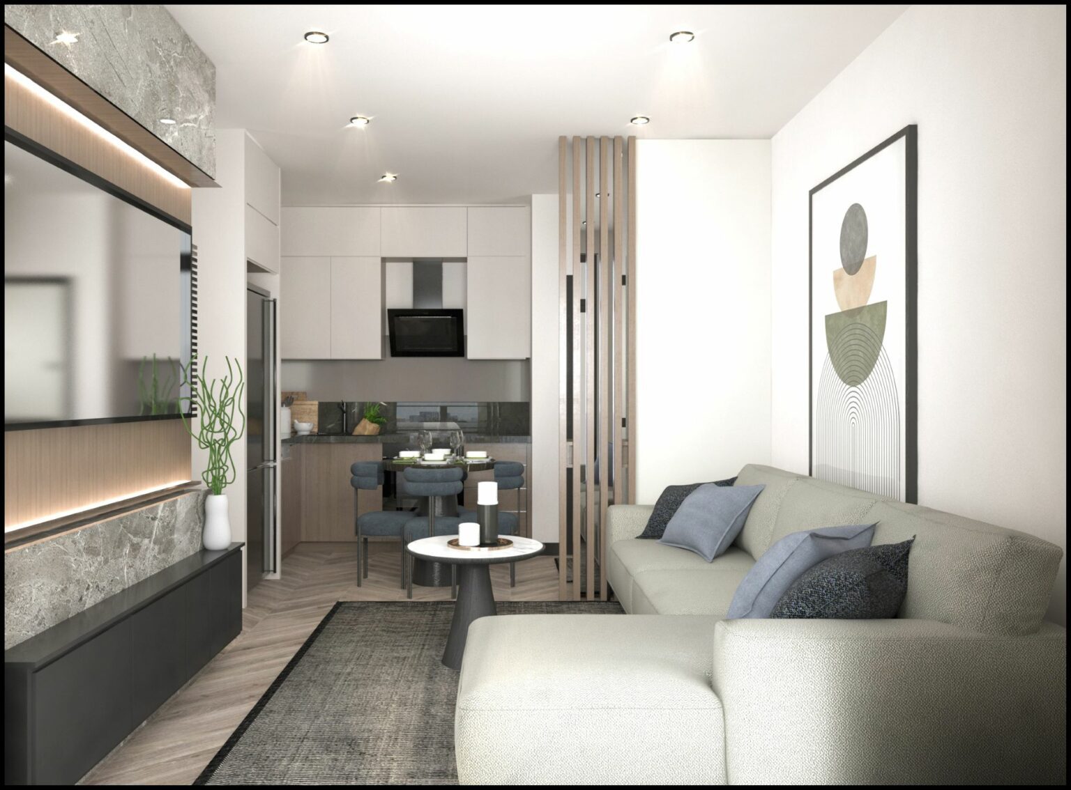 Apartments in a new residential complex currently under construction in the Teje neighborhood 10