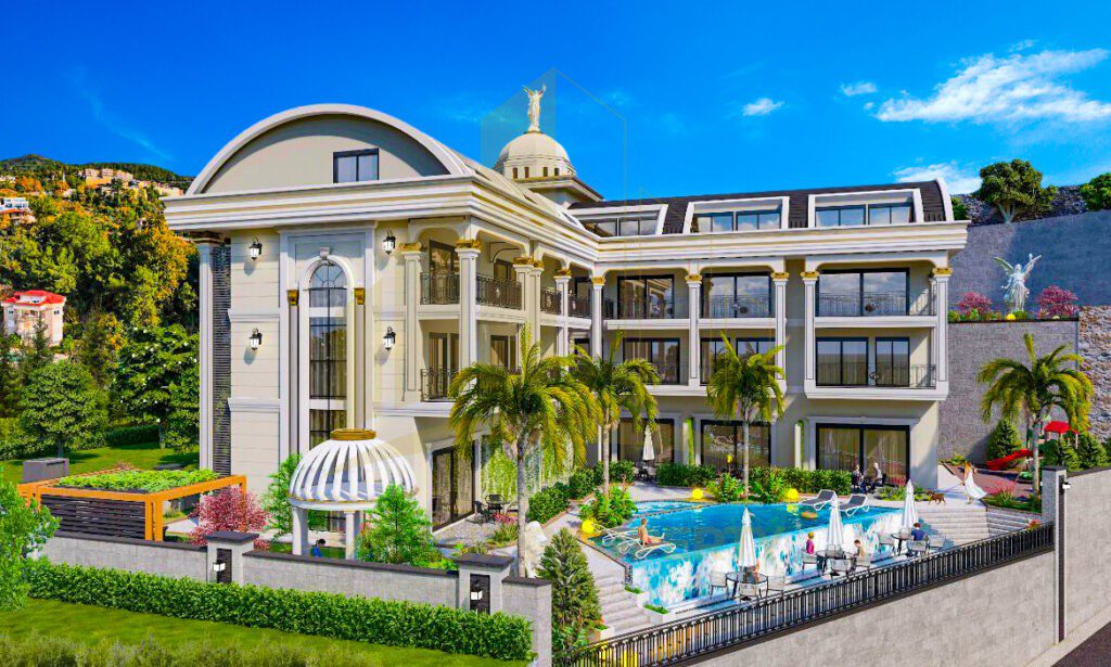 Ein Ultra-Luxus-Komplex in einem exklusiven Viertel von Alanya