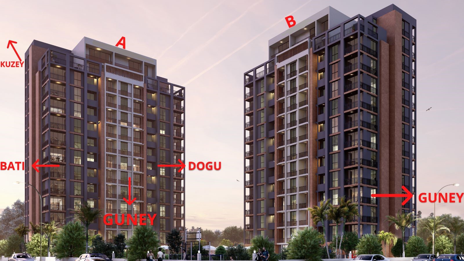 Der neue, im Bau befindliche Komplex in Mezitli im Stadtteil Soli 12